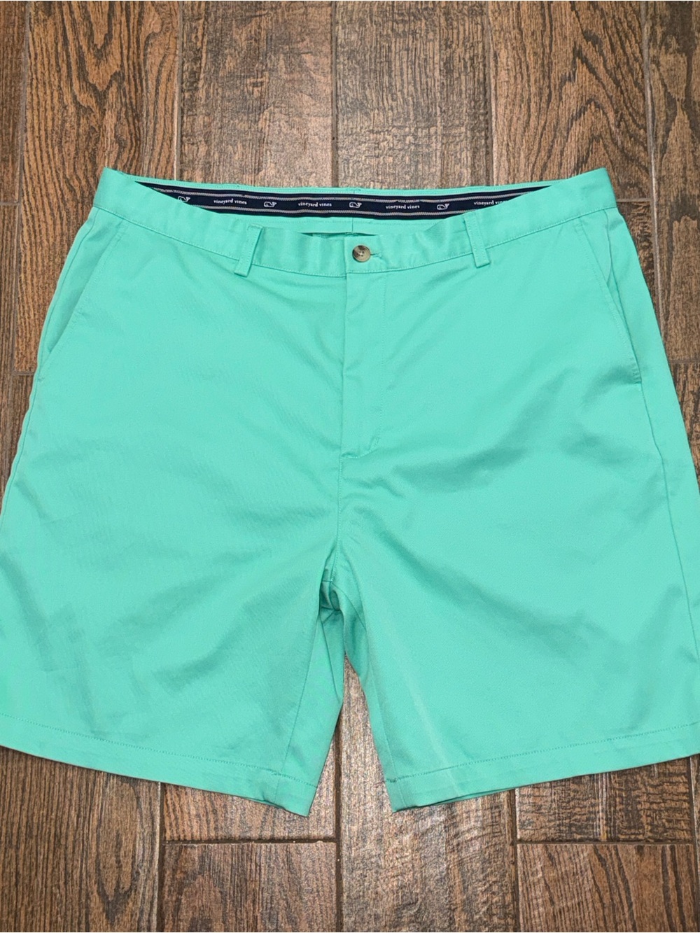 Vineyard Vines Mens Links Short 9" Green Performance Shorts Size. 40